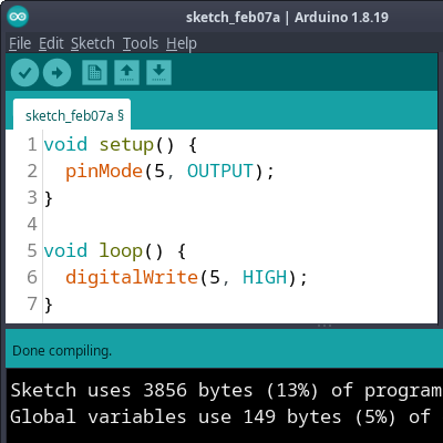 Arduino IDE 1.8