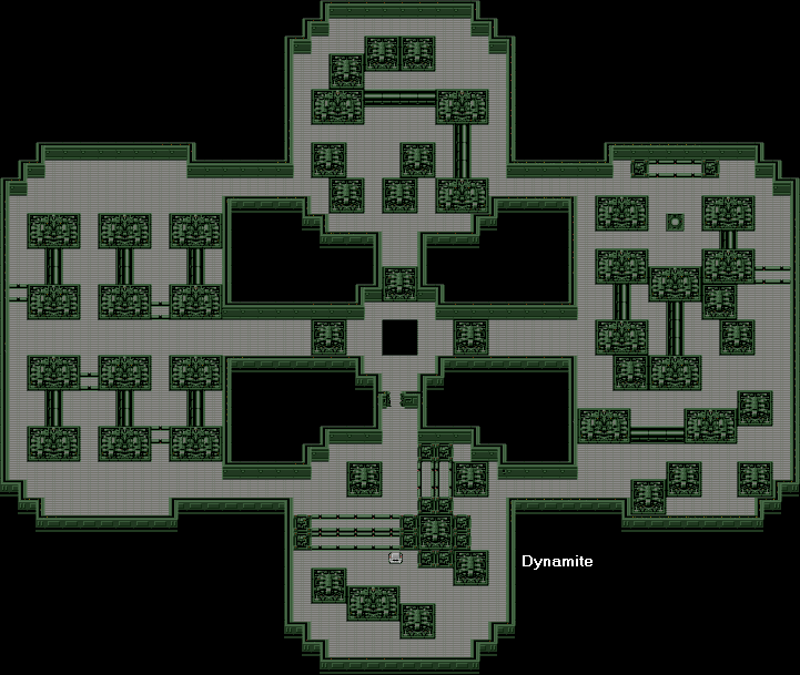 Phantasy Star II Dungeon Maps: Biosystem Laboratory